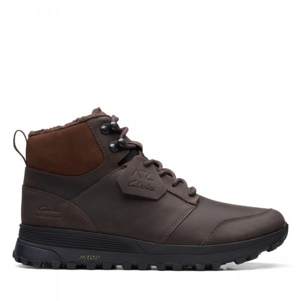 ATL Trek Up Waterproof Brown Warmlined Leather