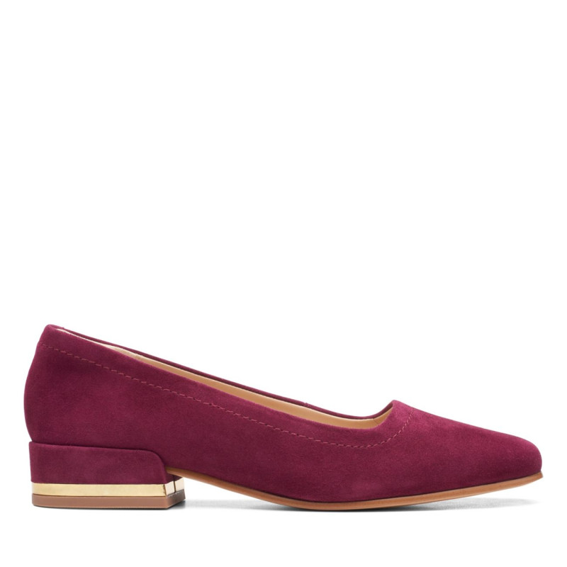 Seren 30 Court Merlot Suede Seren 30 Court Merlot Suede