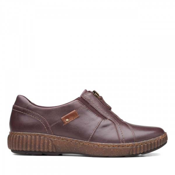 Magnolia Zip Burgundy Leather Magnolia Zip Burgundy Leather