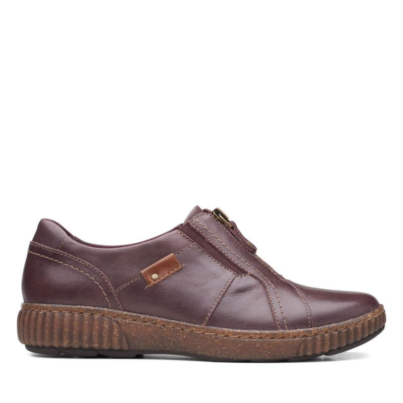 Magnolia Zip Burgundy Leather Magnolia Zip Burgundy Leather