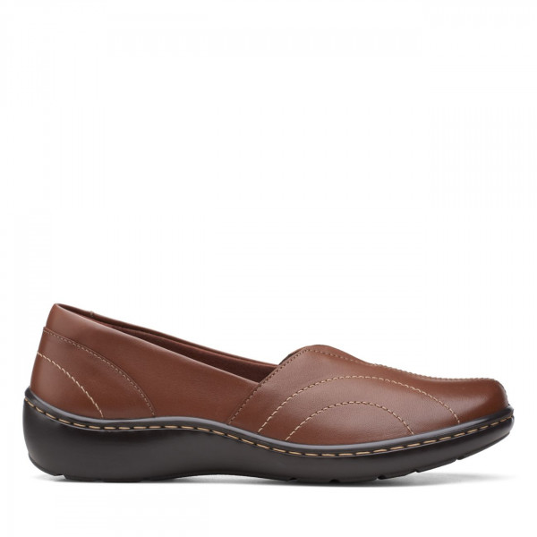 Cora Meadow Dark Tan Leather Cora Meadow Dark Tan Leather
