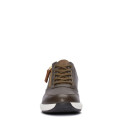 Un Rio Zip Dark Olive Leather