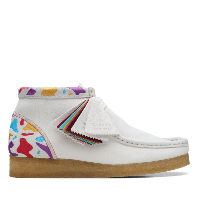 Wallabee Boot White Combi Wallabee Boot White Combi