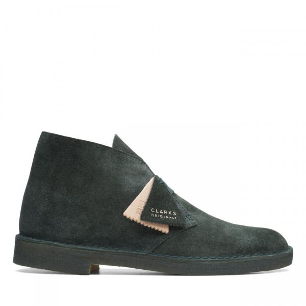 Desert Boot  Drk Green Hairy Desert Boot  Drk Green Hairy