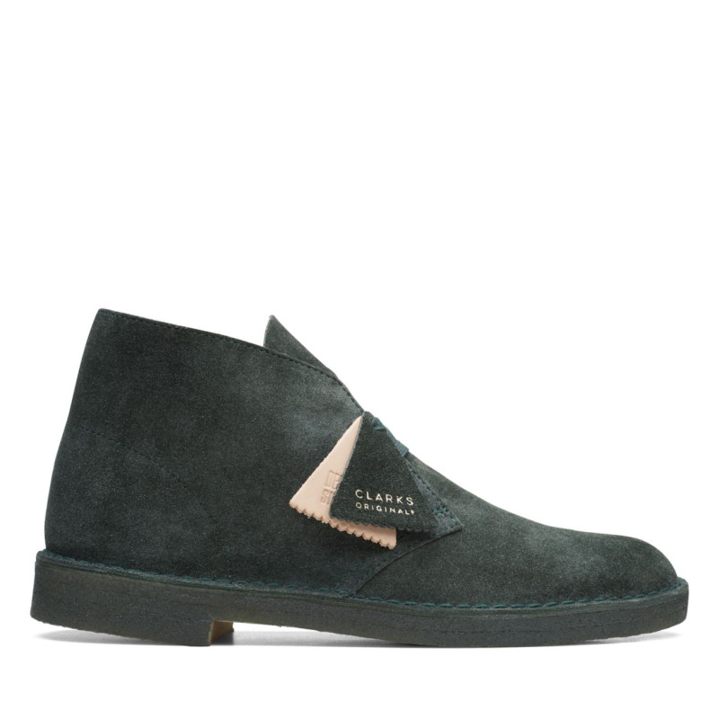 Desert Boot  Drk Green Hairy Desert Boot  Drk Green Hairy