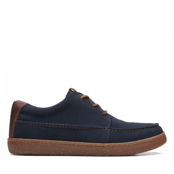 Hodson Moc&nbsp;Navy Suede