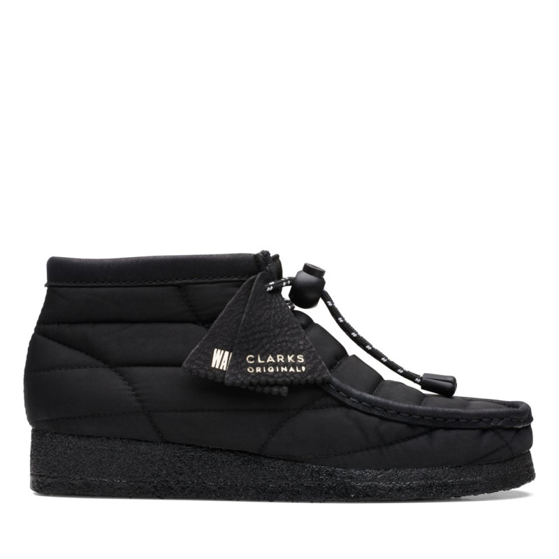 Wallabee Boot Black Quilted Wallabee Boot Black Quilted