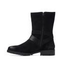 Clarkwell Mid Black Warmlined Leather Clarkwell Mid Black Warmlined Leather