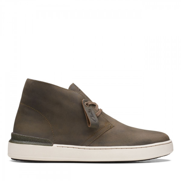 Court Lite Desert Boot Olive Leather