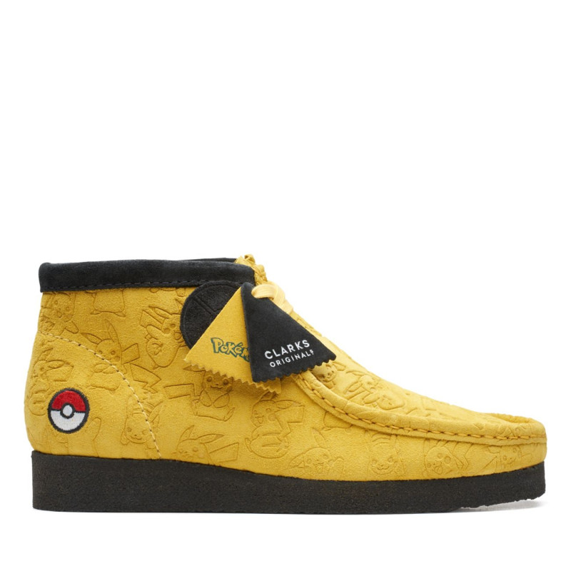 Wallabee Boot Yellow Embossed Wallabee Boot Yellow Embossed