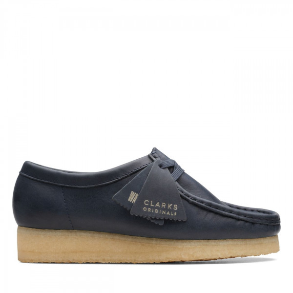 Wallabee Navy Leather Wallabee Navy Leather