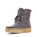 Wallabee Cup Hi Grey Warmlined Suede Wallabee Cup Hi Grey Warmlined Suede