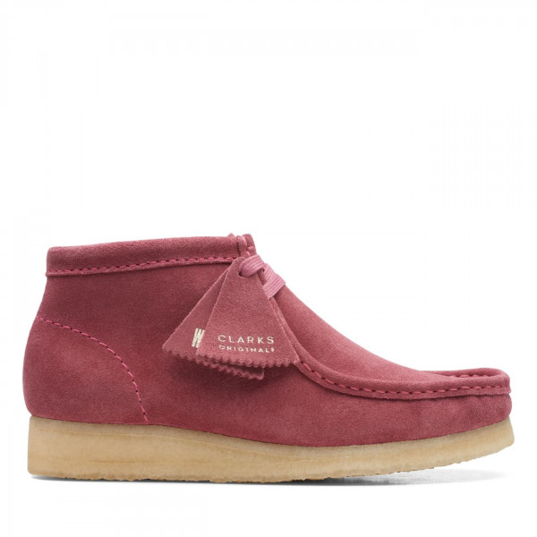 Wallabee Boot Rose Pink Suede Wallabee Boot Rose Pink Suede