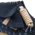Wallabee Boot Navy Sashiko Wallabee Boot Navy Sashiko