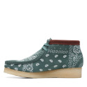 Wallabee Boot Green Paisley Wallabee Boot Green Paisley