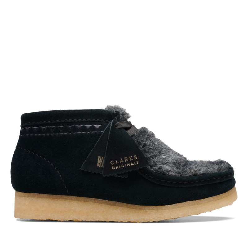 Wallabee Boot Black Interest Wallabee Boot Black Interest