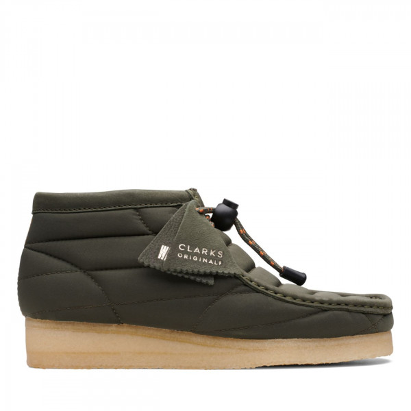Wallabee Boot Khaki Quilted Wallabee Boot Khaki Quilted