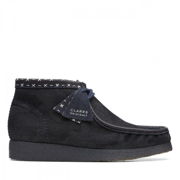 Wallabee Boot Denim Blue Synthetic Wallabee Boot Denim Blue Synthetic