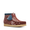 Wallabee Boot Brick Paisley Wallabee Boot Brick Paisley