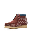 Wallabee Boot Brick Paisley Wallabee Boot Brick Paisley