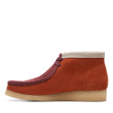 Wallabee Boot Drk Orange Combi Wallabee Boot Drk Orange Combi