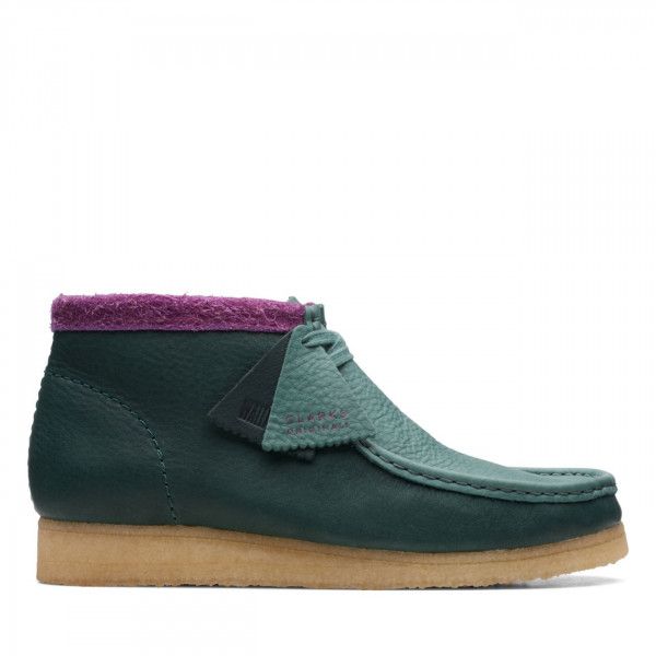 Wallabee Boot Green Combi Wallabee Boot Green Combi