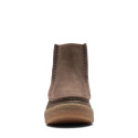 Barleigh Pull Taupe WLined Nub Barleigh Pull Taupe WLined Nub