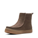 Barleigh Pull Taupe WLined Nub Barleigh Pull Taupe WLined Nub
