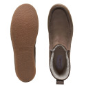 Barleigh Pull Taupe WLined Nub Barleigh Pull Taupe WLined Nub