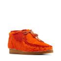 Wallabee Boot Orange Wool Wallabee Boot Orange Wool