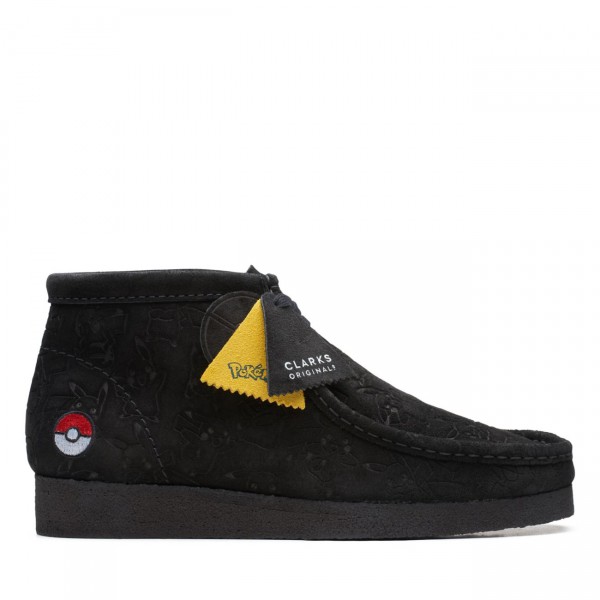 Wallabee Boot Black Embossed Wallabee Boot Black Embossed