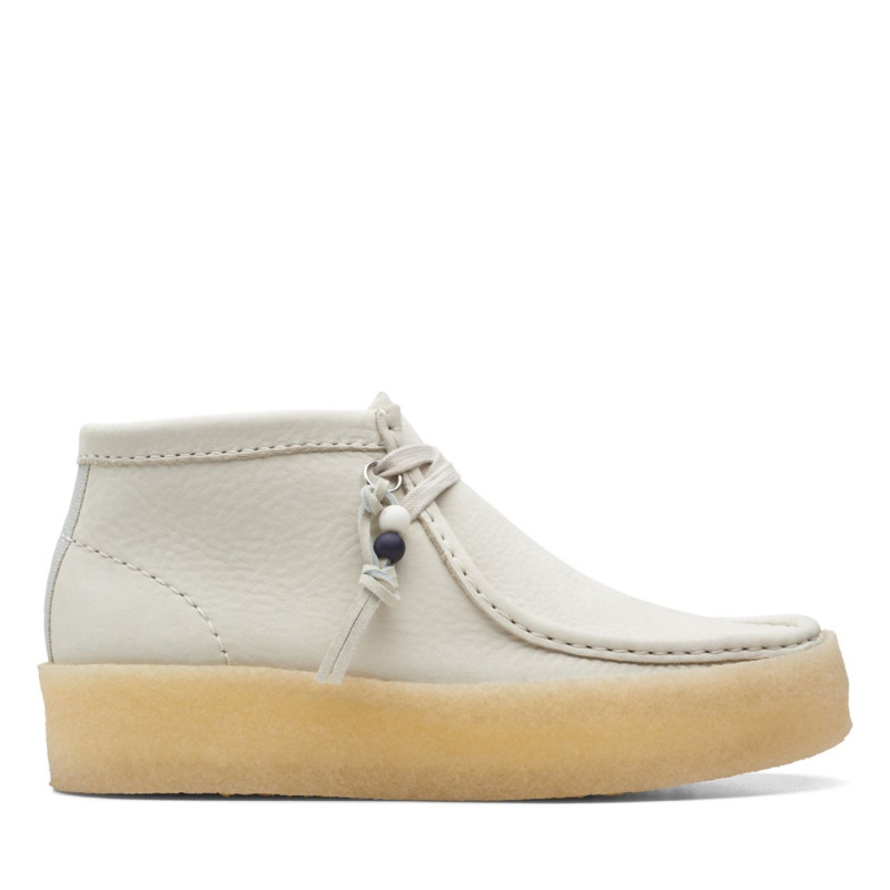 Wallabee Cup Boot White Nubuck Wallabee Cup Boot White Nubuck