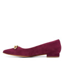 Laina 15 Trim Merlot Suede Laina 15 Trim Merlot Suede