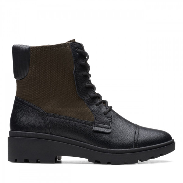 Calla Charm Black Combi Leather Calla Charm Black Combi Leather