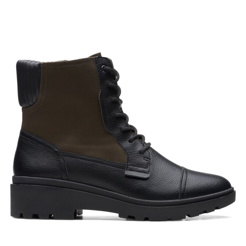 Calla Charm Black Combi Leather Calla Charm Black Combi Leather