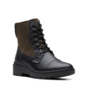 Calla Charm Black Combi Leather Calla Charm Black Combi Leather