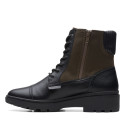Calla Charm Black Combi Leather Calla Charm Black Combi Leather