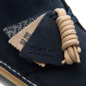 Desert Boot  Navy Sashiko Desert Boot  Navy Sashiko