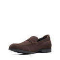 Bradish Ease Dark Brown Suede