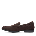 Bradish Ease Dark Brown Suede