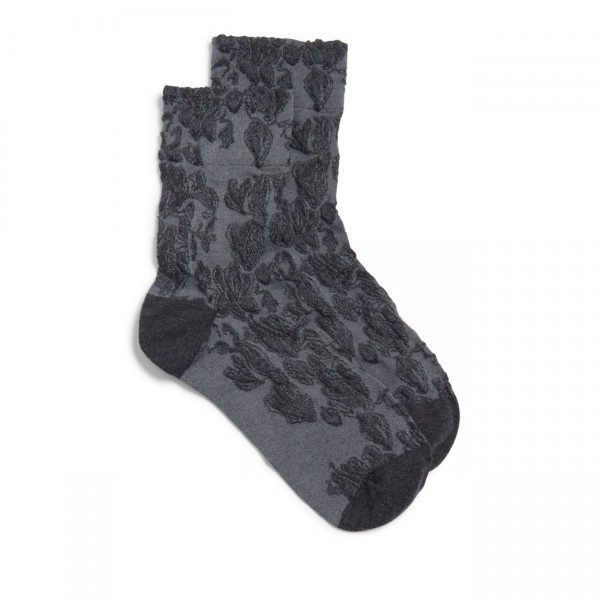 Floral Crew Black Floral Crew Black